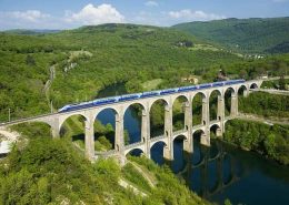 tgv duplex viaduc de Cize Bolozo