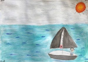 illustration damien seguin route du rhum