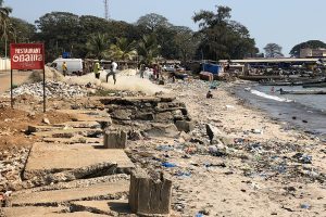 plage boulbinet de Conakry