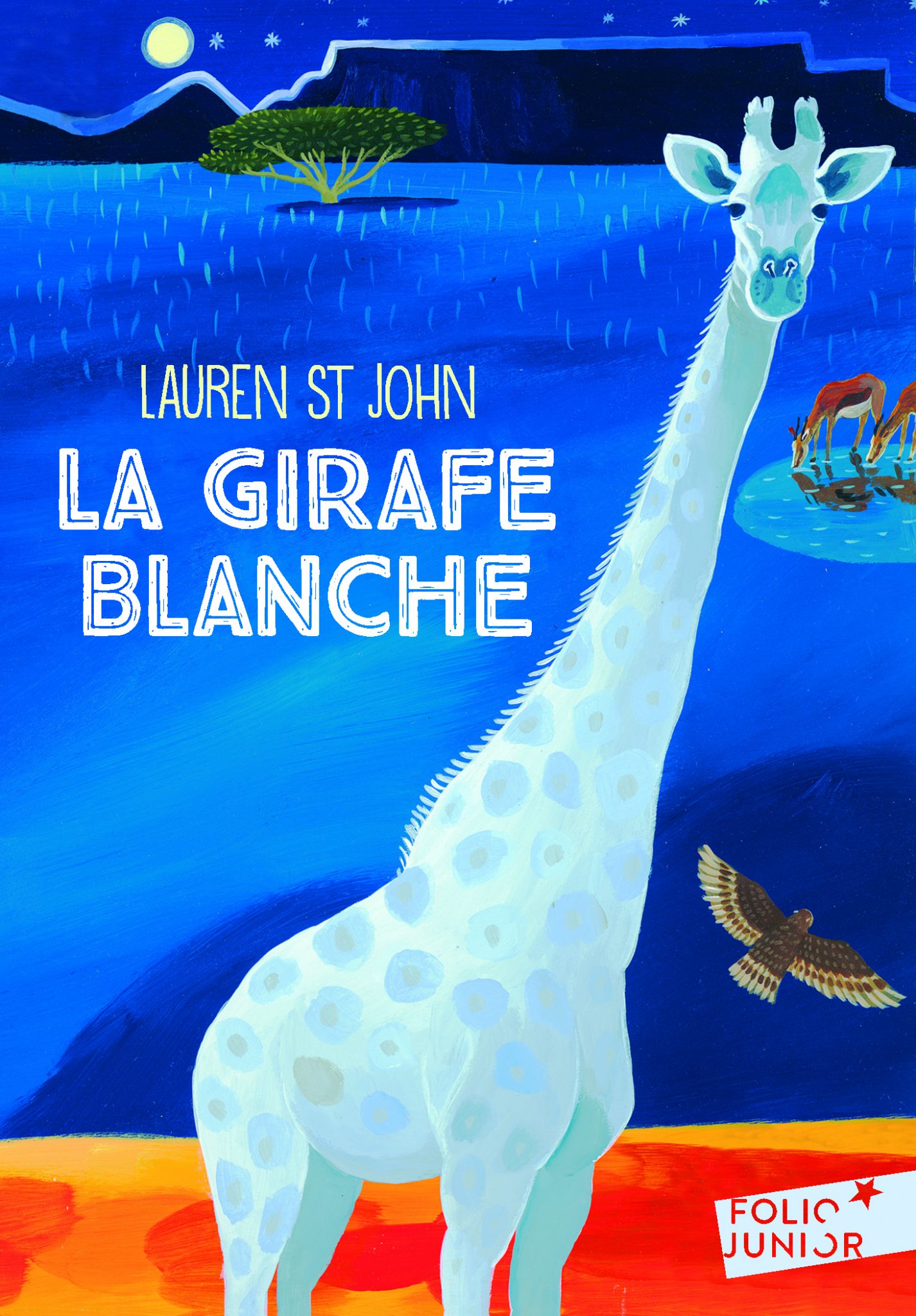 couverture du livre la Girafe Blanche