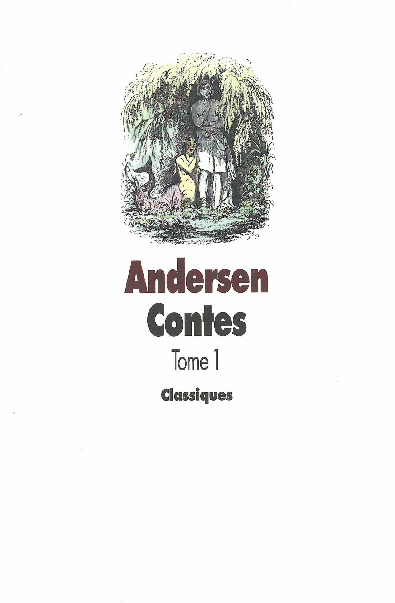 la couverture du livre Andersen contes