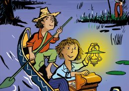 Couverture du livre les aventures de Tom Sawyer.